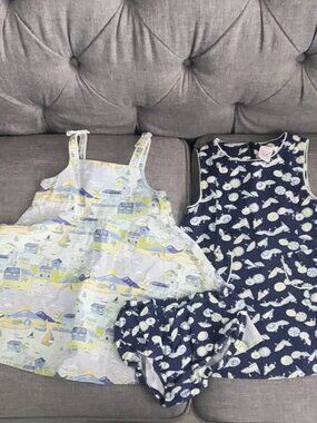 Vintage gymboree dresses and bloomer